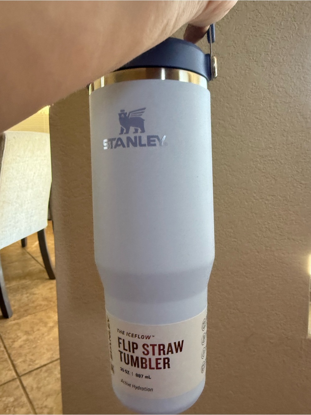 Stanley Flip Straw Tumbler - Powder Blue